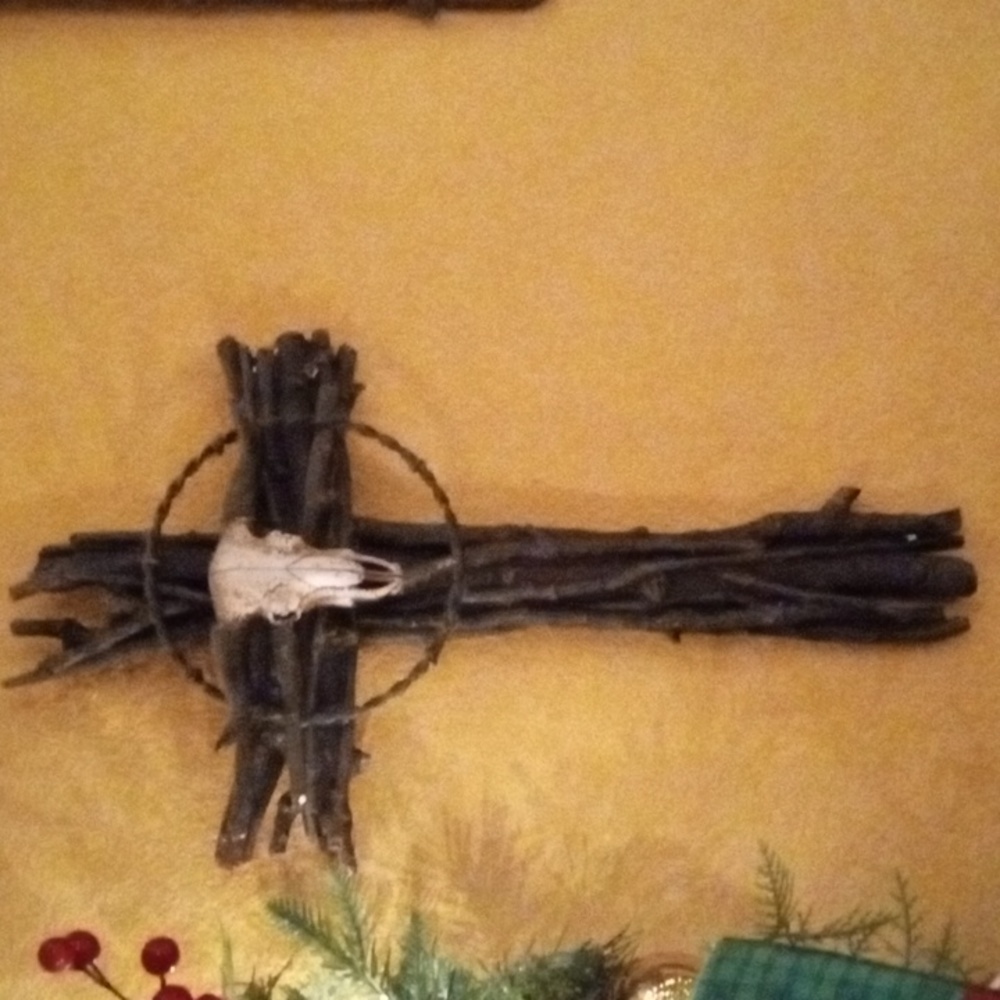 Beautiful handmade heavy cross paid 250 will take 200